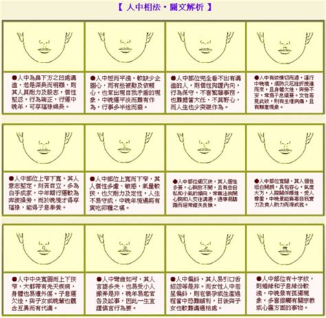 看面相算命|面相学图解